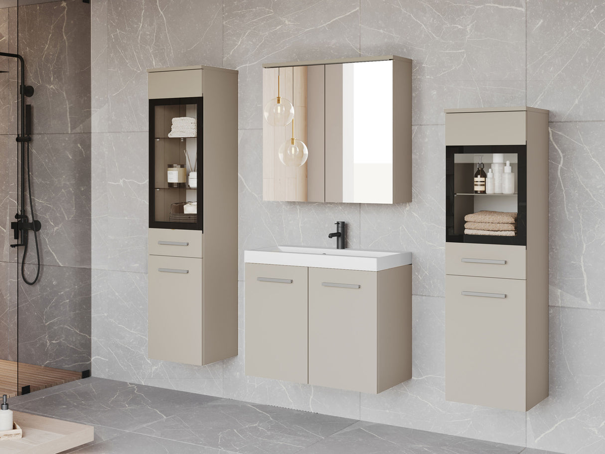 Fürdőszoba garnitúra Madrit II, Szín: Kasmír, Led világítás: Nem