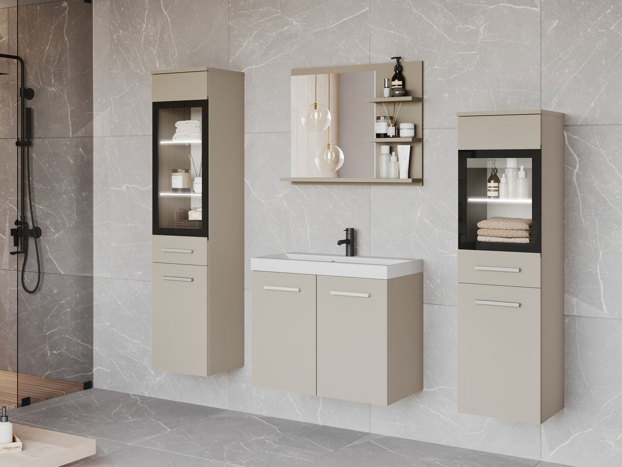 Fürdőszoba garnitúra MADRIT I, Szín: Kasmír, Led világítás: Igen fehér
