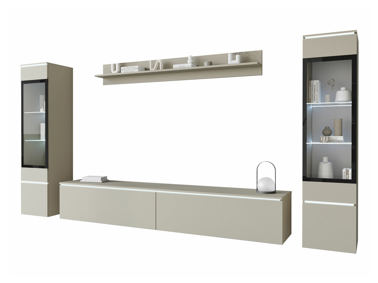 Nappali szett Vera II (Sawoti II), Szín: Kasmír, Led világítás: Igen