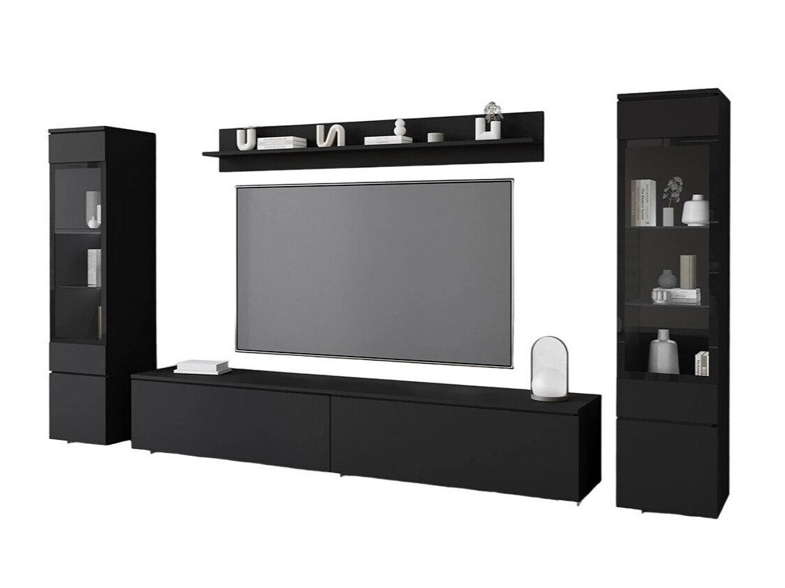 Nappali szett Vera II (Sawoti II), Szín: Grafit, Led világítás: Nem 4284441