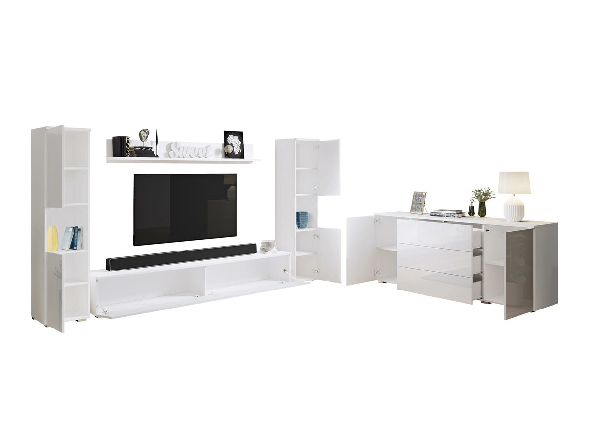 Nappali szett PARIS II (Bamisio II), Szín: Kasmír, Led világítás: Igen