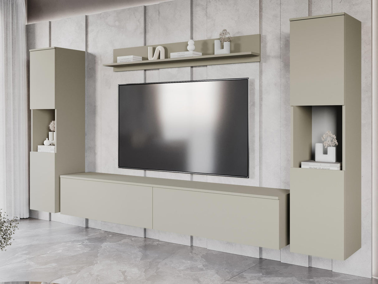 Nappali szett PARIS XL (Bamisio), Szín: Kasmír, Led világítás: Nem