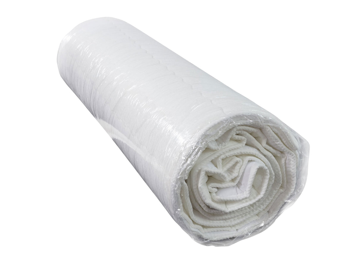 Kontinentális ágy Łóżko kontynentalne TIRULO FIX + topper M, Szín: Manila 09, Alvó felület mérete: 180 x 200 cm