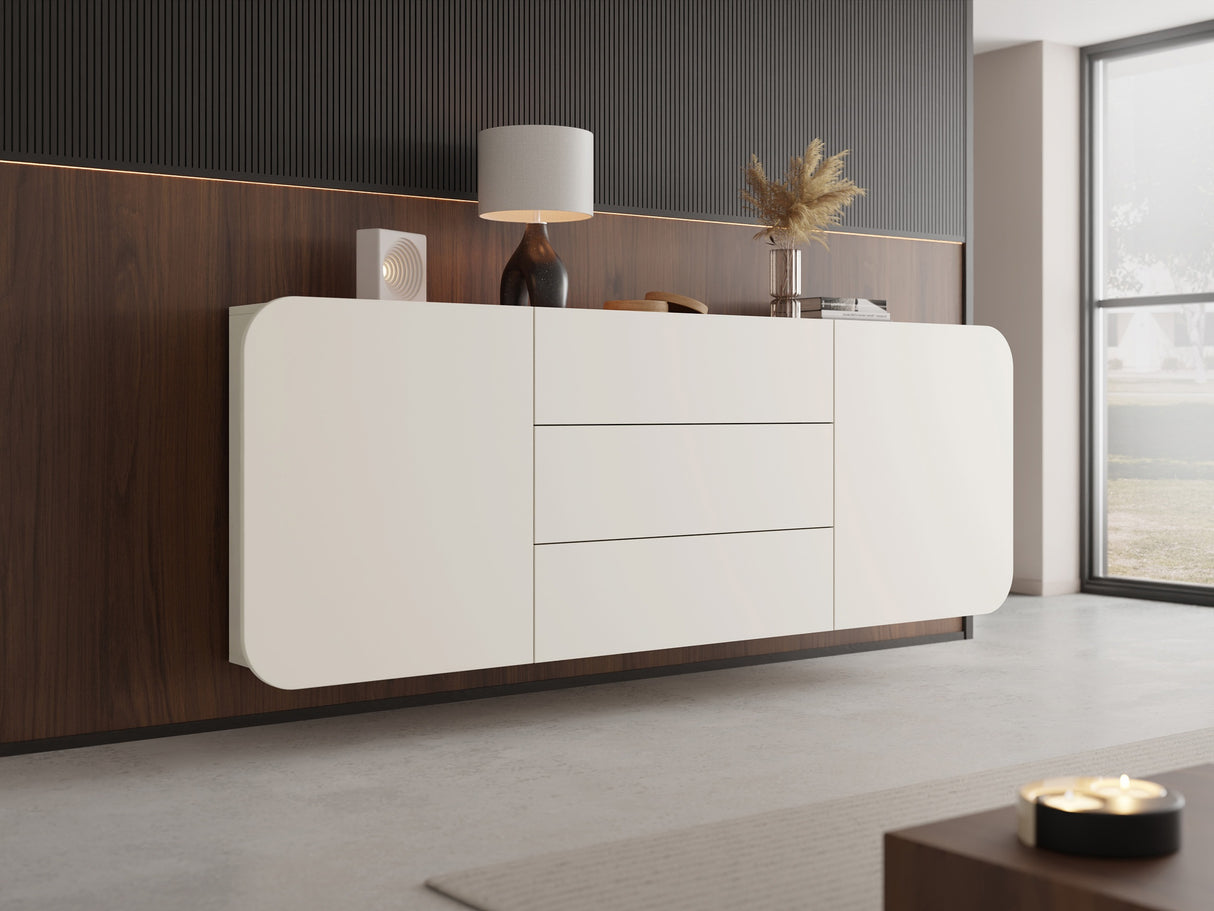 Komód Komoda wisząca A RENE 2DD3S Kaszmir 4288552