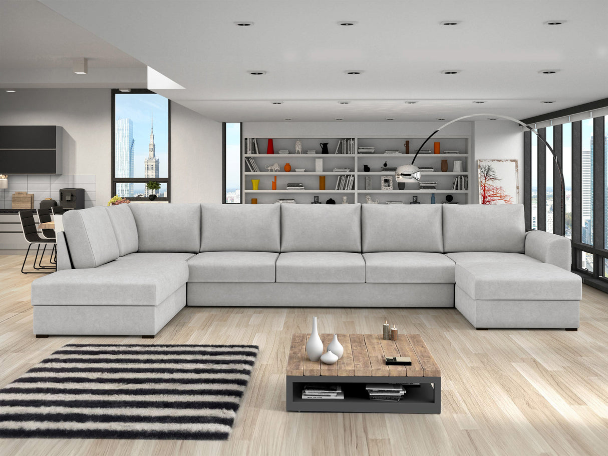 Sarokkanapé Wilma Large (Szafran Large) Toptextil, Szín: Zoya 01, Változatok: Balos