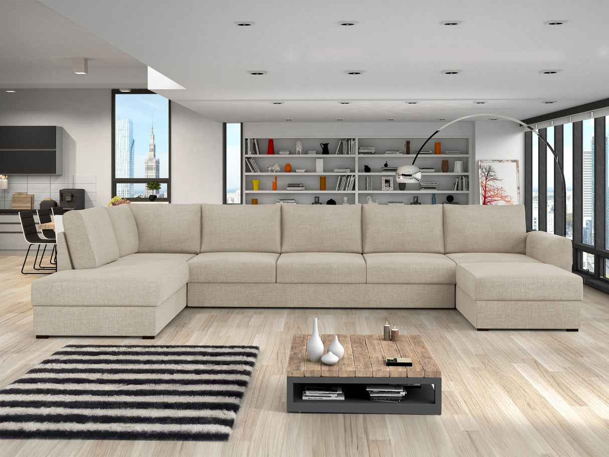 Sarokkanapé Wilma Large (Szafran Large) Toptextil, Szín: Maya 03, Változatok: Balos