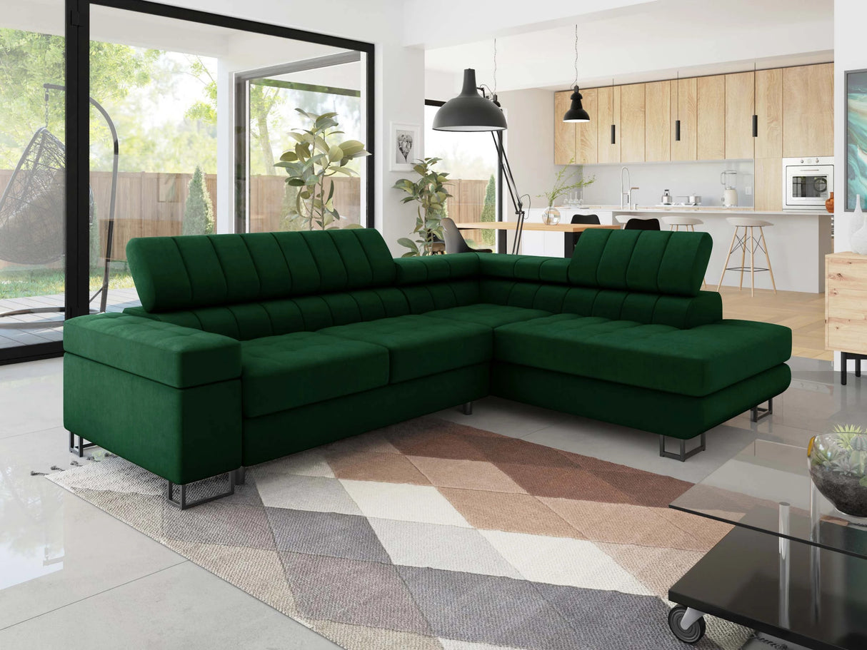 Sarokkanapé Laris Premium (Wales Premium), Szín: Pianem 26, Változatok: Jobbos