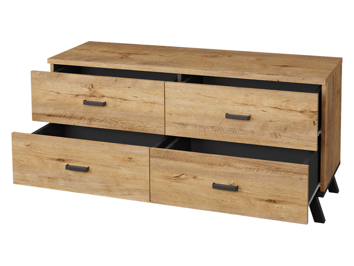 Nappali szett John, Polcok szekrényekhez: Nem, Led világítás: Igen 4311304