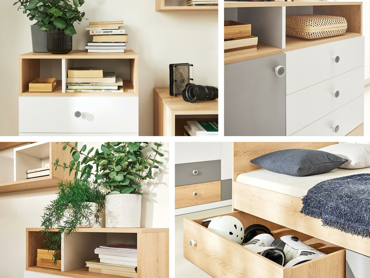 Gardróbszekrény PIXEL SYSTEM PX1