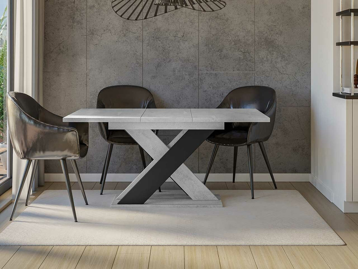 Asztal Xao (Dulcato), Szín: Szürke + Fekete 4333479