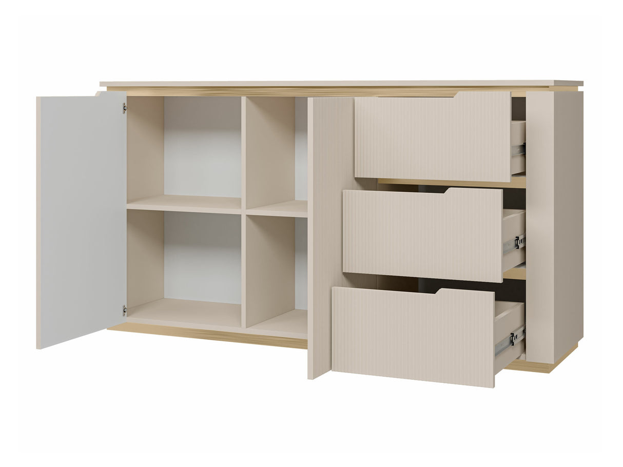 Nappali szett HILAFIN I Beż Piaskowy + Złoty