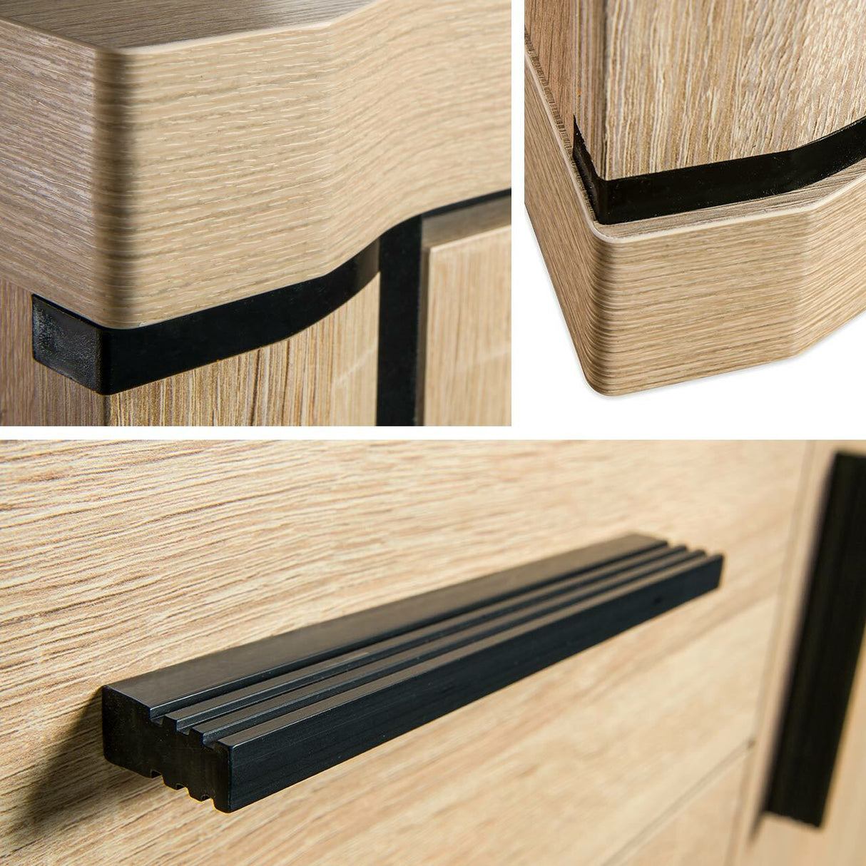 Nappali szett Dallas I (Xavier), Szín: Sonoma tölgy, Led világítás: Nem 4338428