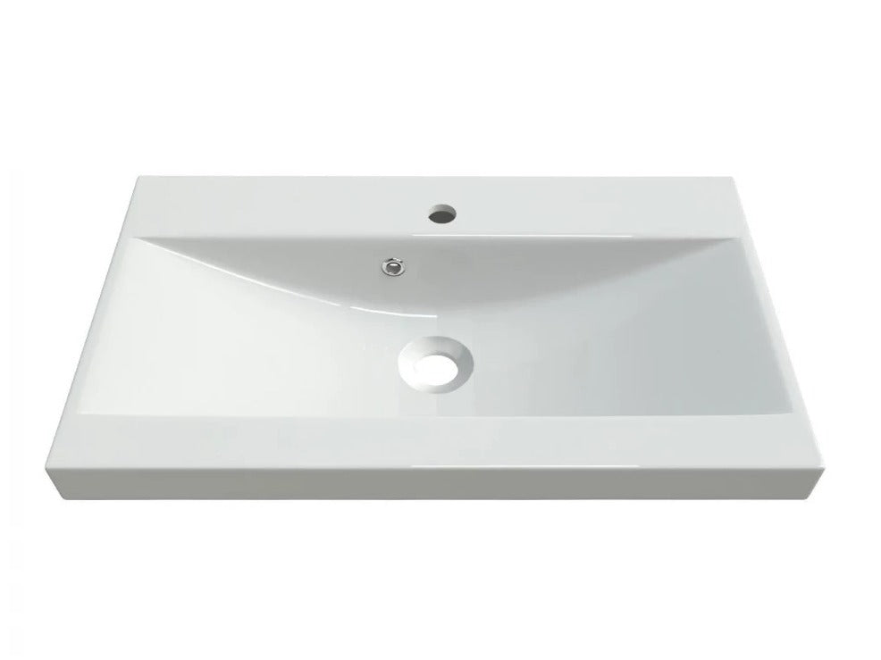 Fürdőszoba garnitúra z umywalką NAIROBI, Szín: Grafit, Led világítás: Nem