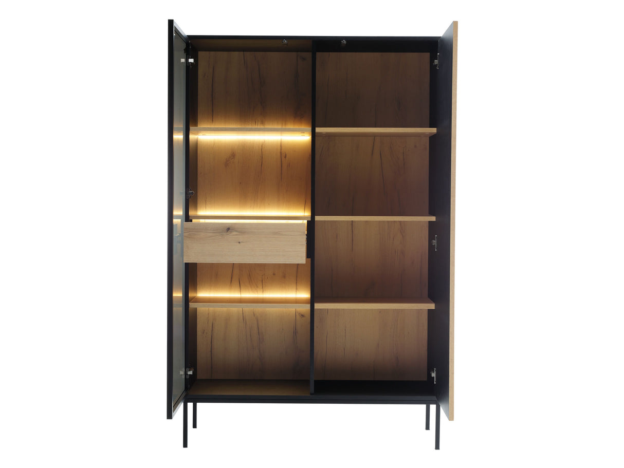 Könyvespolc SENTO WTSZ104 + LED (Kasmír)