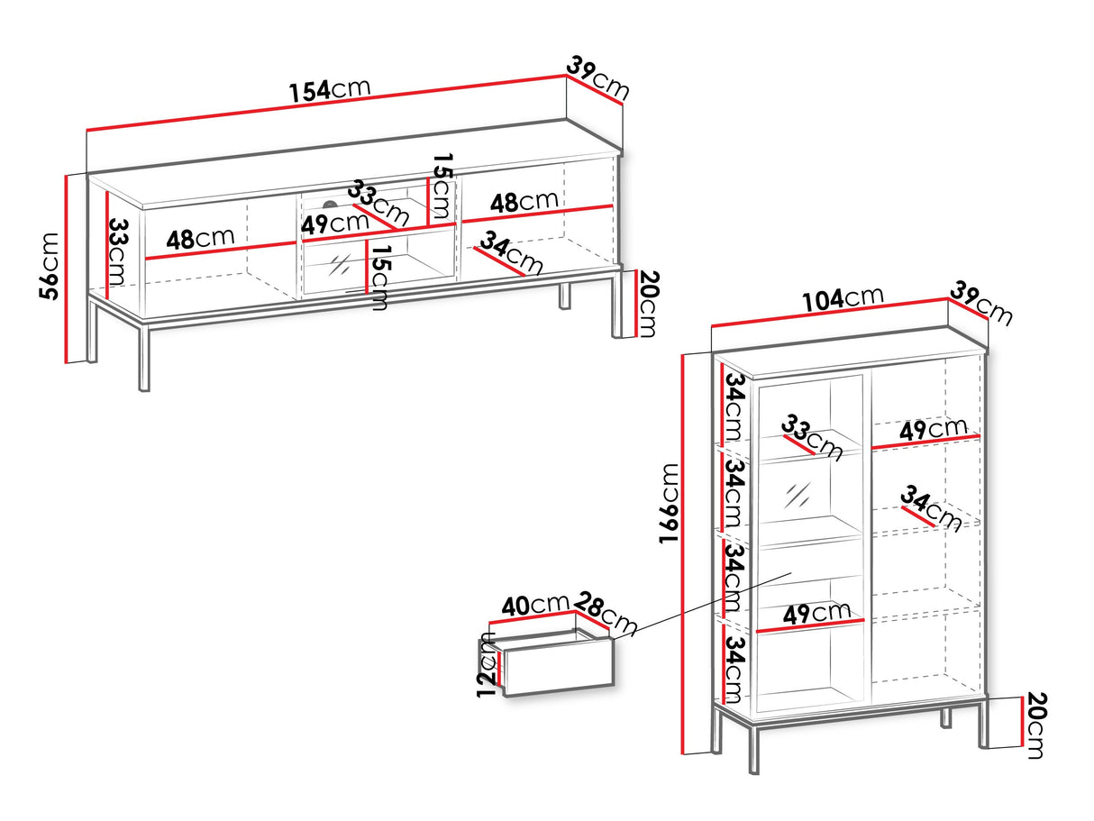 Nappali szett SENTO II (Kasmír)