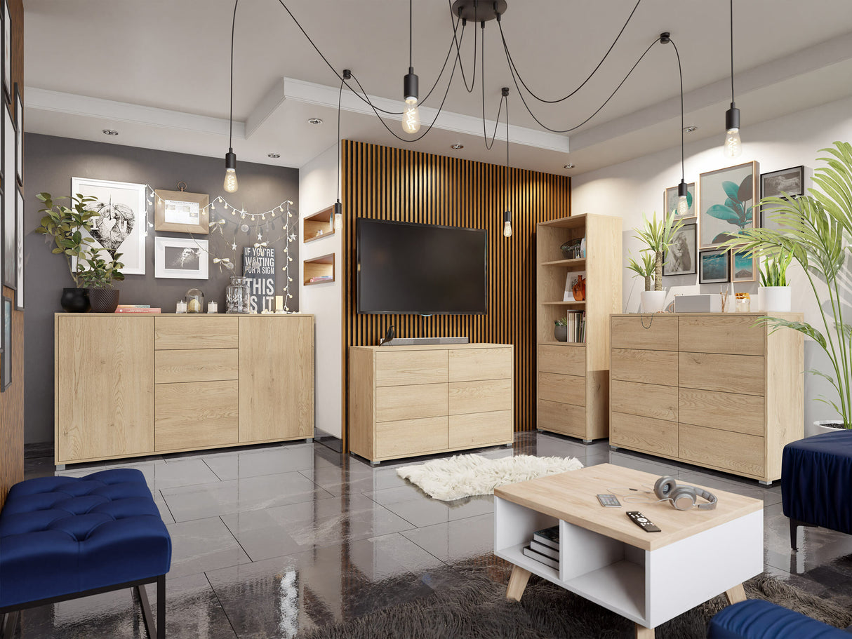 Nappali szett Gesita garnitúra II, (Tölgy) 4346335