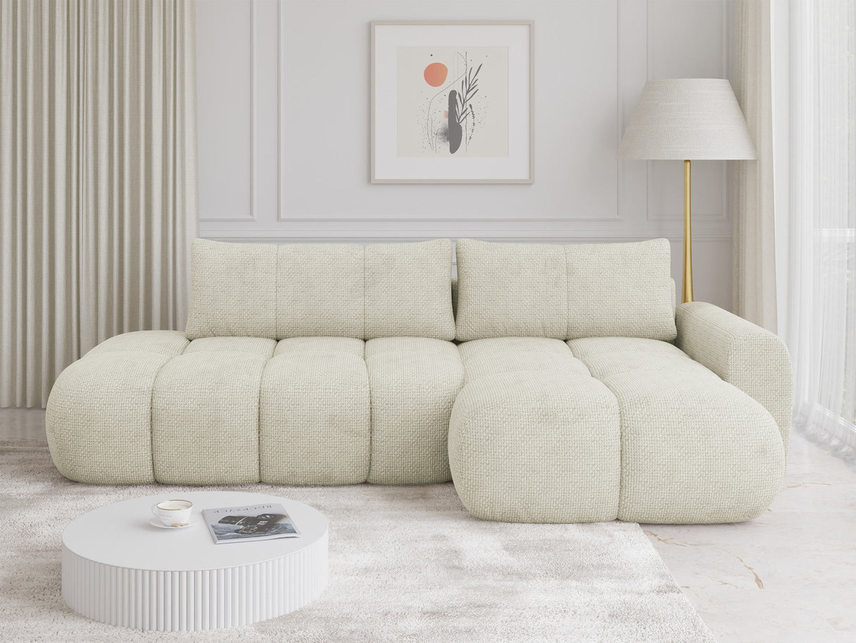 Sarokkanapé MITTO O, Szín: Flow 03, Változatok: Jobb