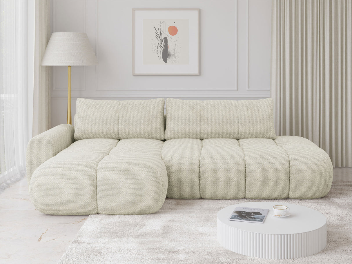 Sarokkanapé MITTO O, Szín: Flow 03, Változatok: Bal