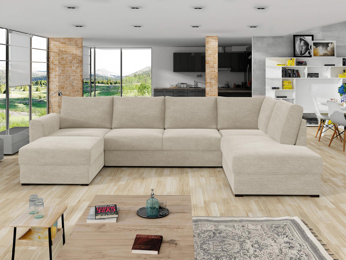 Sarokkanapé Wilma (Szafran), Szín: Nazar 225.02, Változatok: Jobb