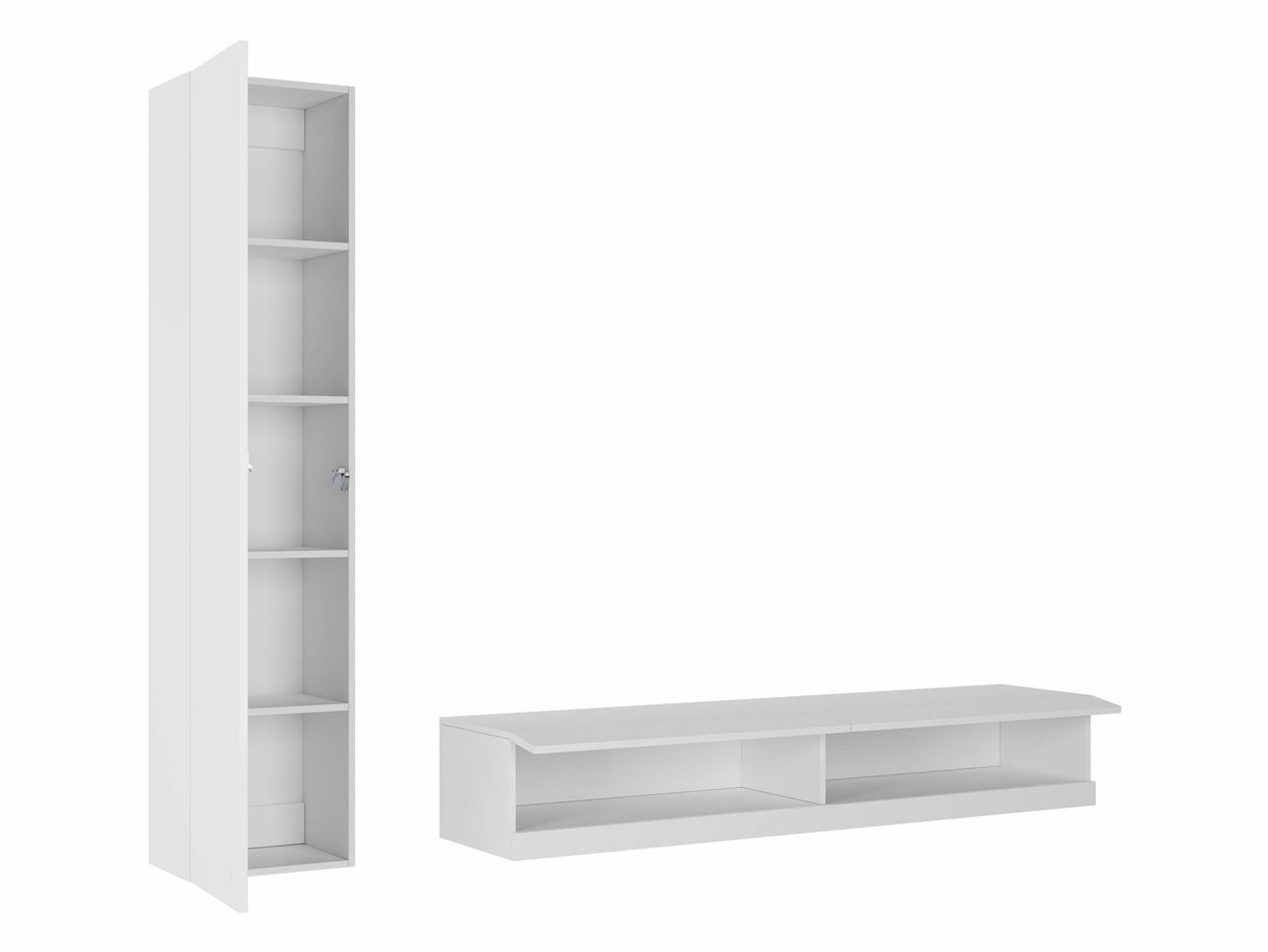 Nappali szett Vigo New IX, -világítás: Fehér, Szín: + Fényes 4374489