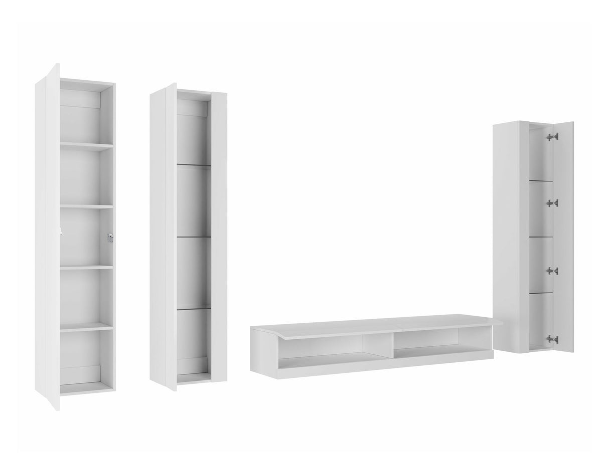 Nappali szett Vigo New VI, -világítás: Kék, Szín: + Fényes 4374511