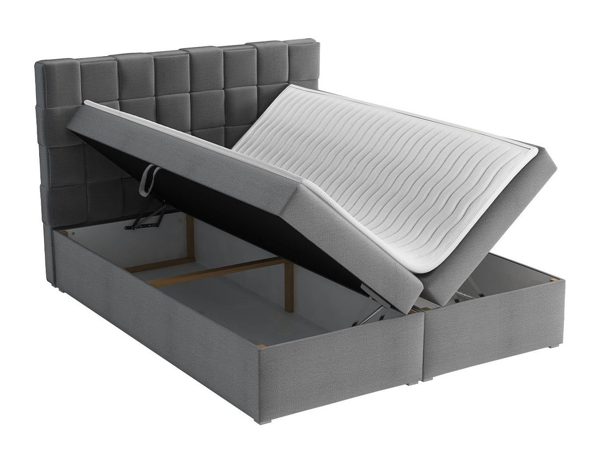 Kontinentális ágy MALMO BOX (Kinec Box), Szín: Kronos 19, Alvó felület mérete: 140 x 200 cm 4378164
