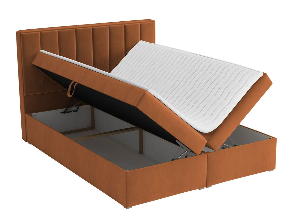 Kontinentális ágy IDEAL BOX (Sonden Box), Szín: Magic bársony 2258, Alvó felület mérete: 140 x 200 cm 4378431
