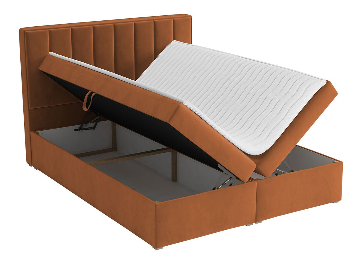 Kontinentális ágy IDEAL BOX (Sonden Box), Szín: Magic bársony 2213, Alvó felület mérete: 140 x 200 cm 4378443