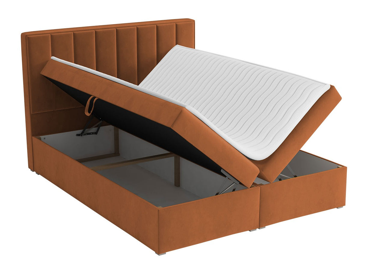 Kontinentális ágy IDEAL BOX (Sonden Box), Szín: Magic bársony 2213, Alvó felület mérete: 160 x 200 cm 4378444