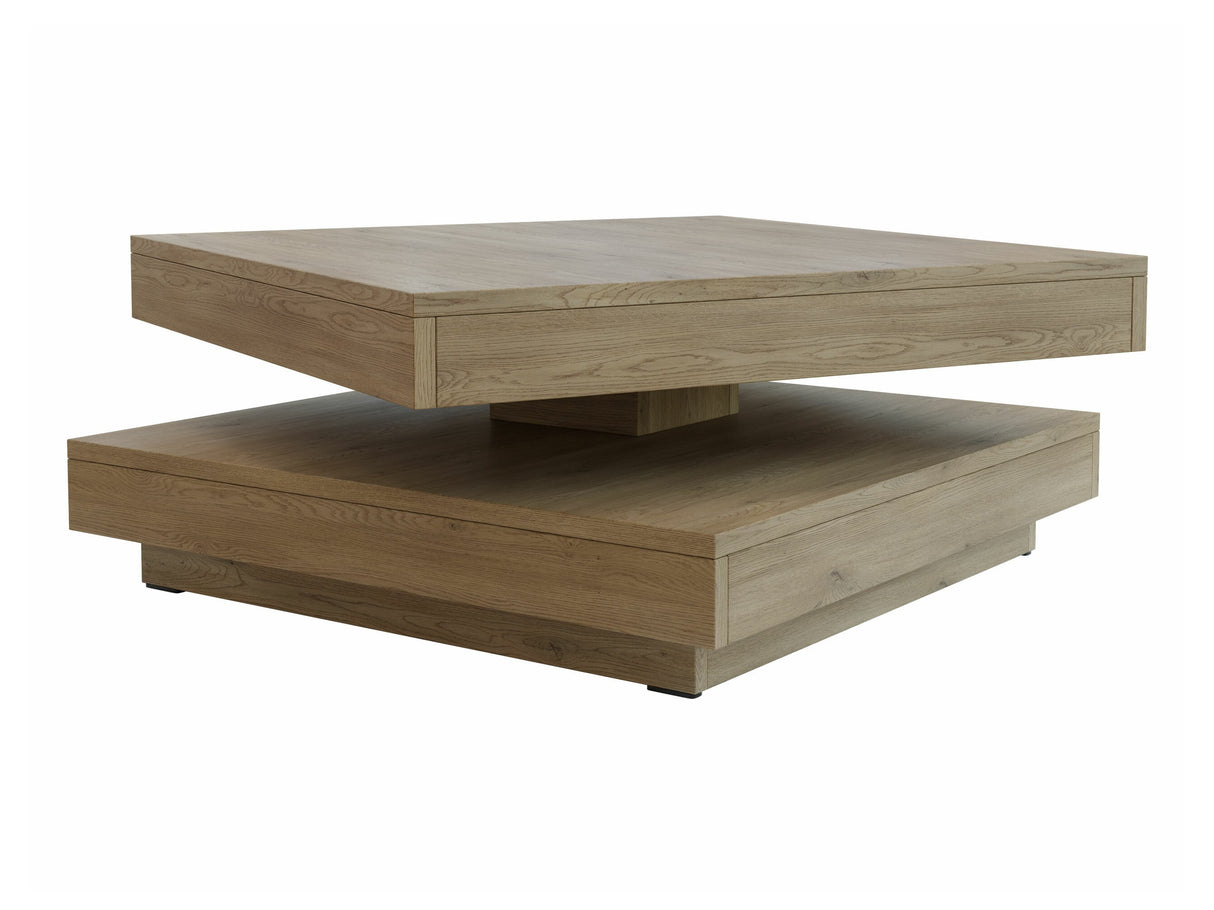 Kihajtható dohányzóasztal Nenani (Druzjan), Szín: Tölgy