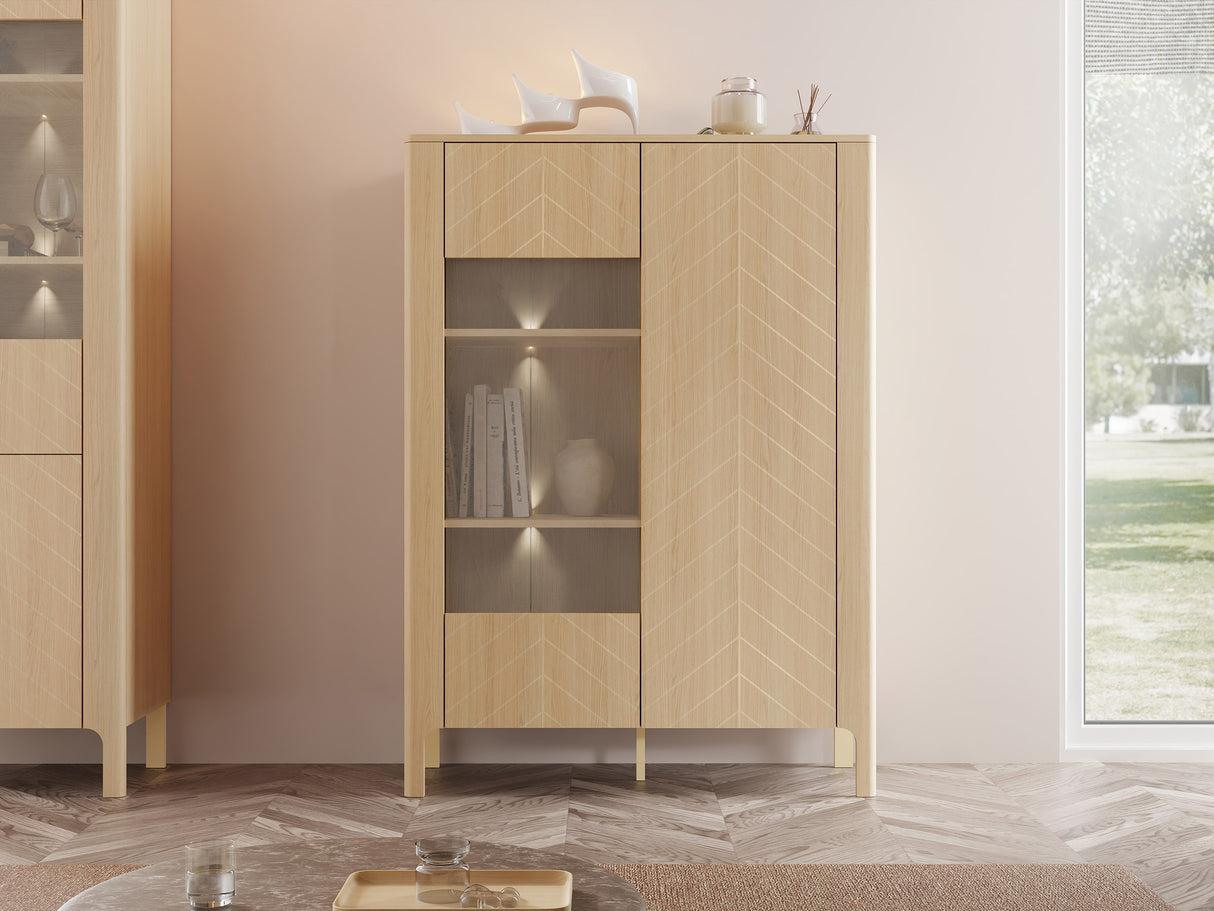 Könyvespolc MALUMI MM-3, -világítás: Igen