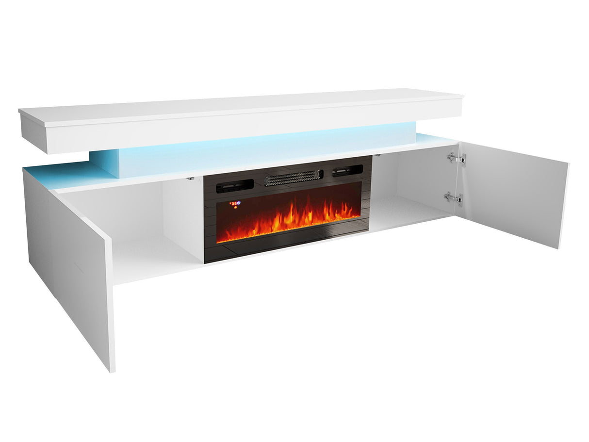 TV-állvány RTV EF 2D GLOSSA + + (Lestirola), Szín: + Fényes 4390063