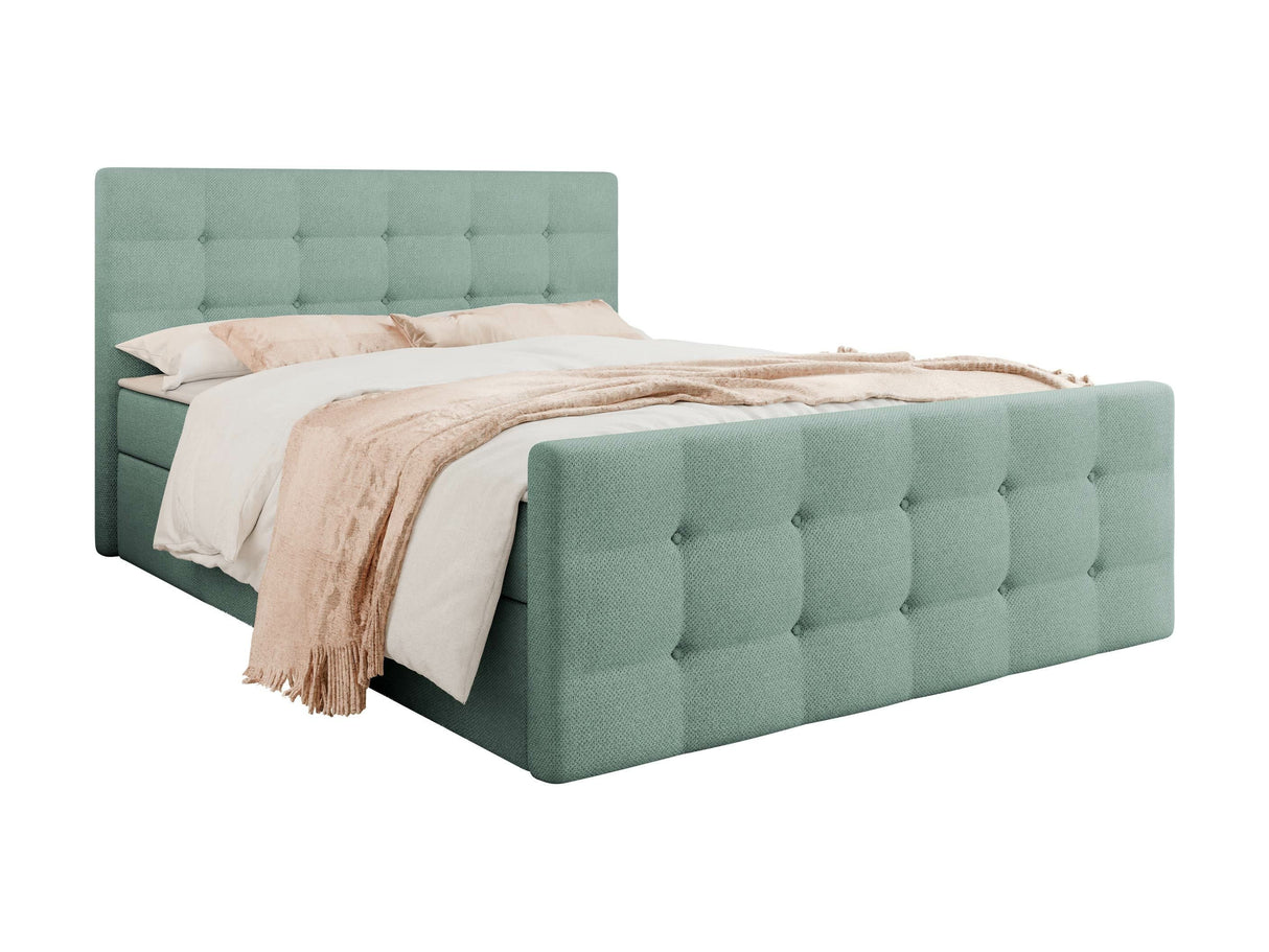 Kontinentális ágy MILANO 1 (Peregryn 1), Alvó felület mérete: 160 x 200 cm, Szín: Rico 18 4403066