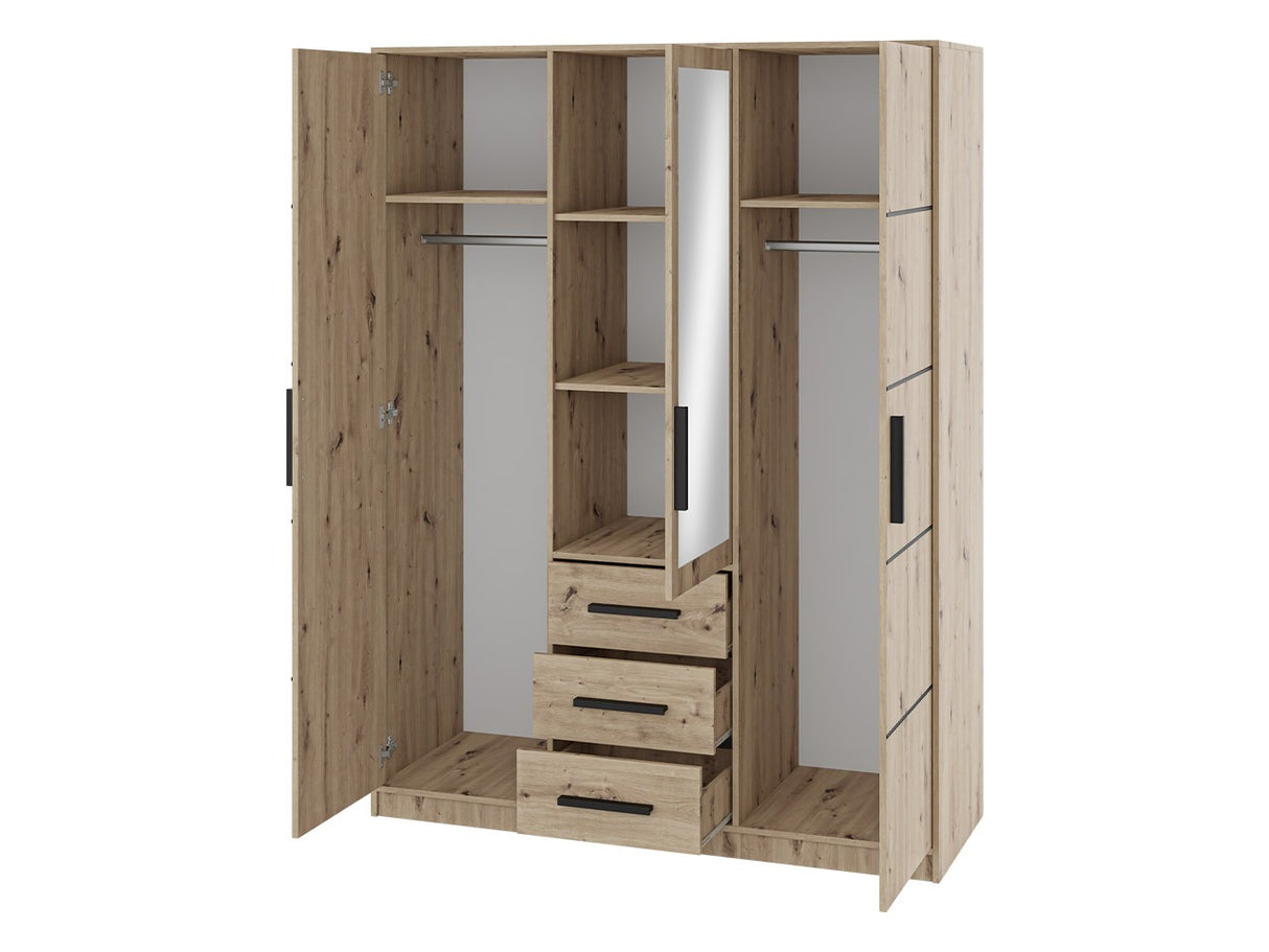 Gardróbszekrény KOS D3 DAB ARTISAN