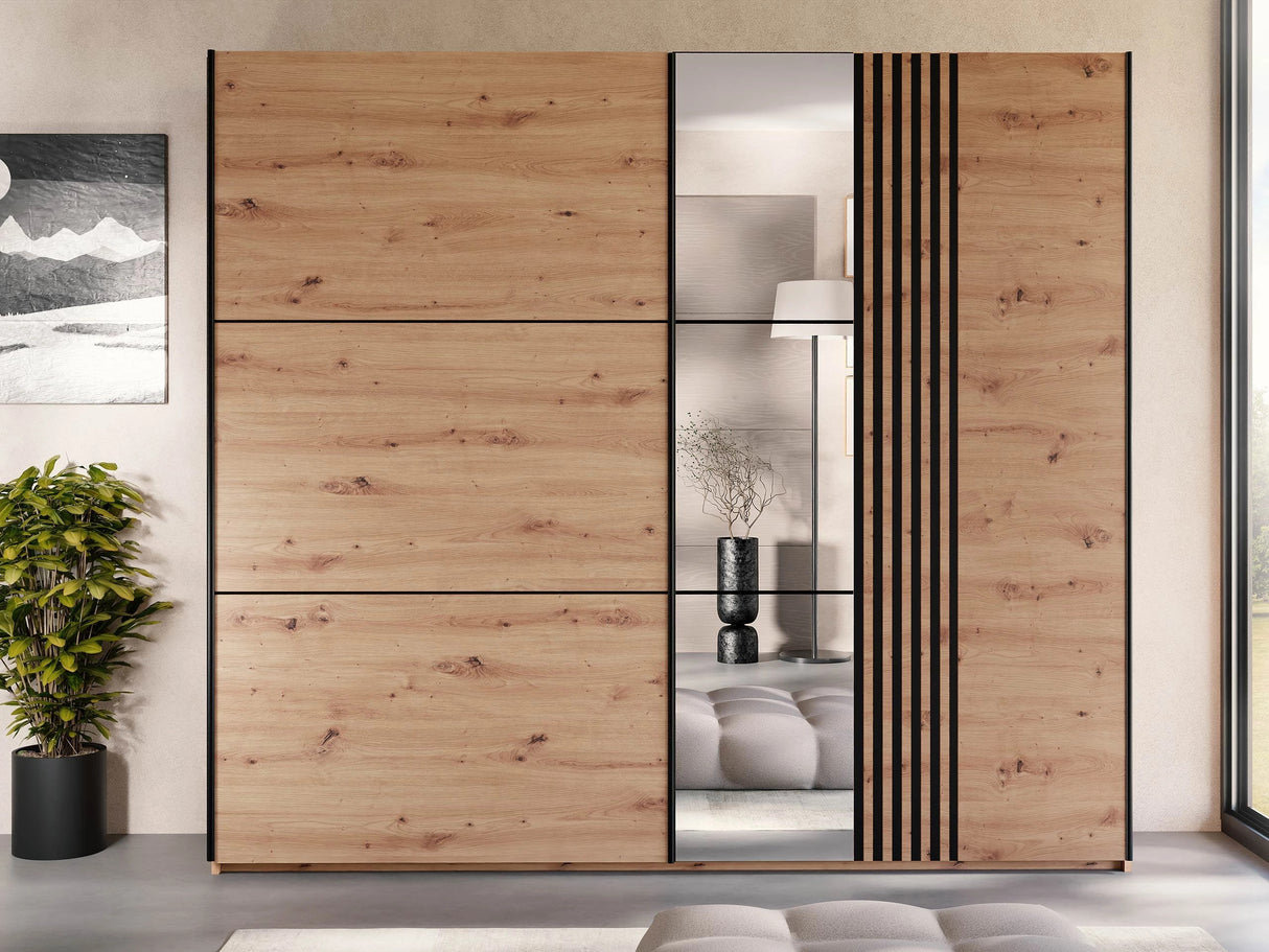 Gardróbszekrény SINTRA 250, Szín: Artisan tölgy