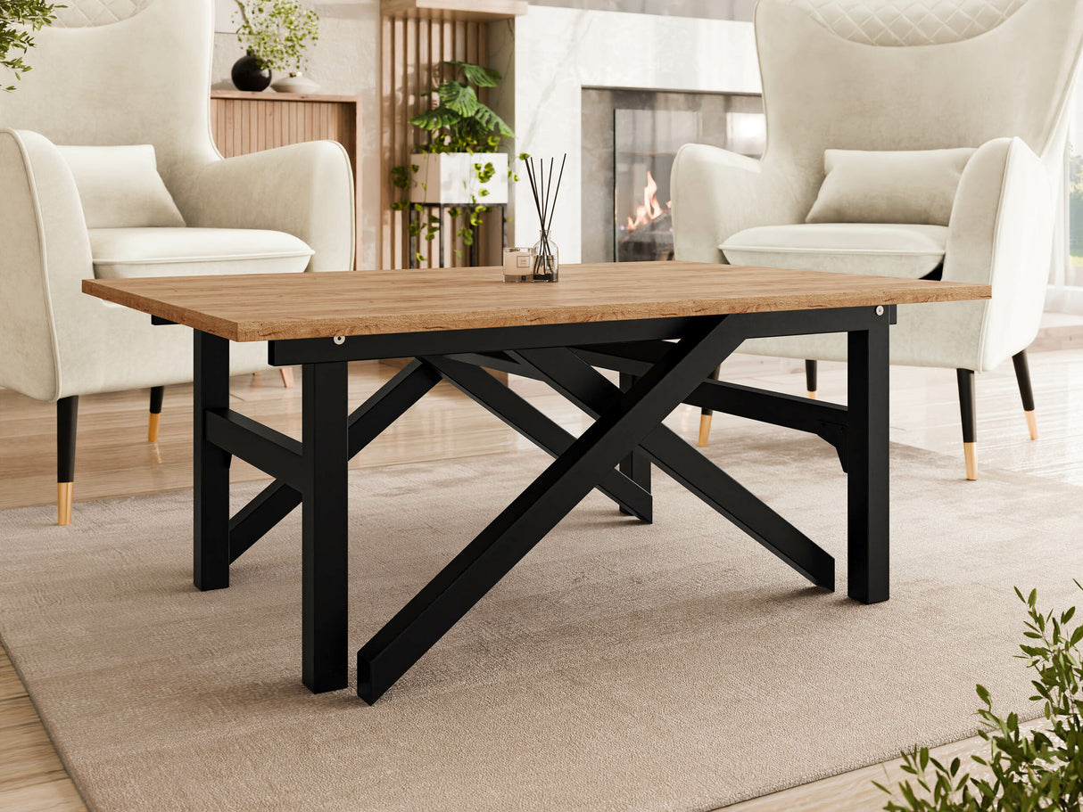 Kihajtható dohányzóasztal XENA BIS, Szín: Craft 4417515