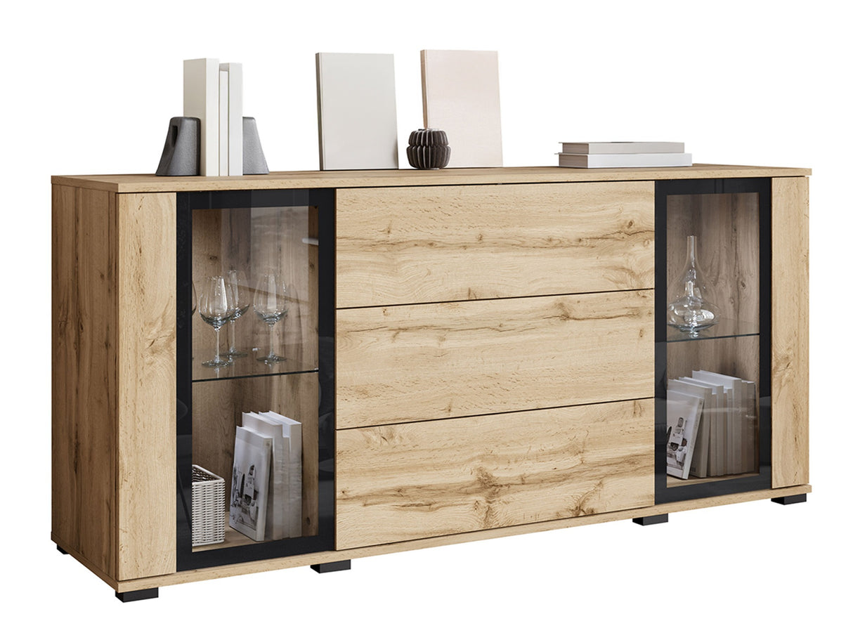 Komód CARO SB 150, Szín: Wotan tölgy, -világítás: Igen 4417880