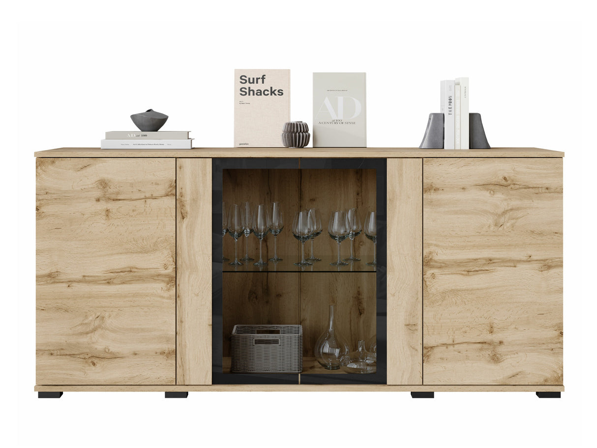 Szekrény CARO SB 154, Szín: Wotan tölgy, -világítás: Nem 4419093