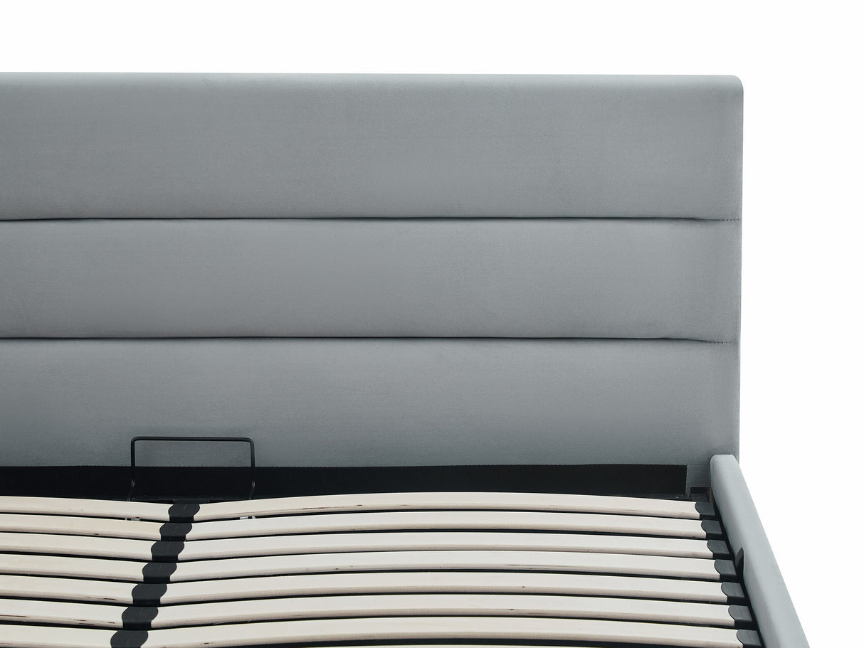 Ágy LUTKO, Szín: Szürke, Alvó felület mérete: 140 x 200 cm 4426388