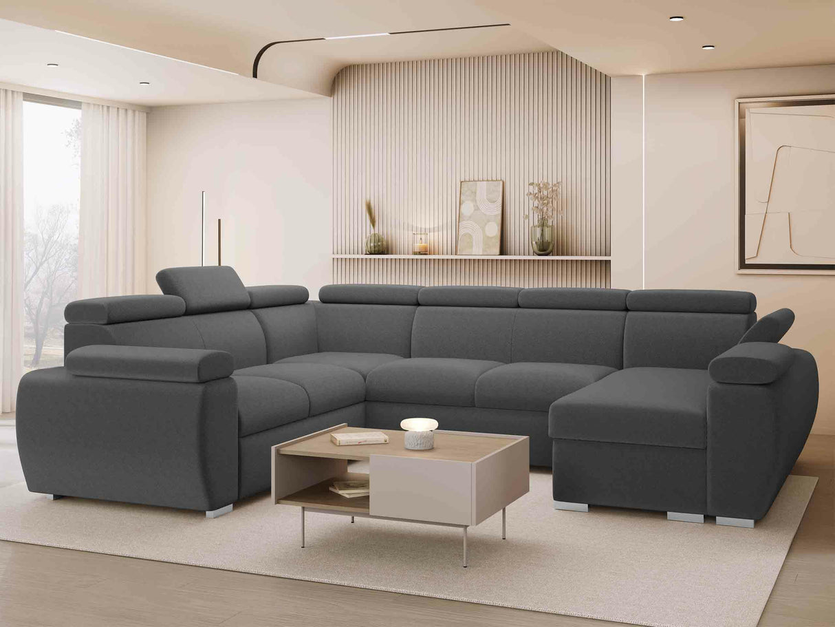 Sarokkanapé Boston 2rR2P+LC (Giza 2rR2P + LC), Szín: Kronos 22, Változatok: Jobb 4428120