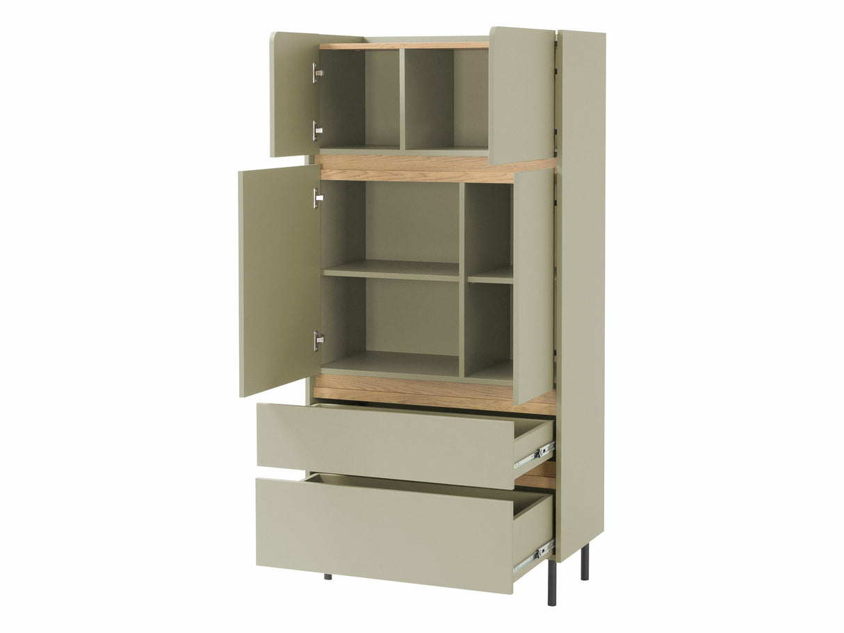 Könyvespolc LUCA SYSTEM 5, Szín: + Tölgy