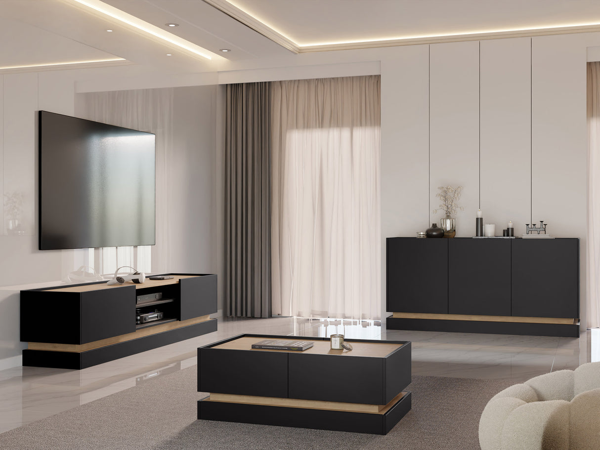 Dohányzóasztal L97 4K ZARPANT, Szín: + Tölgy 4439497