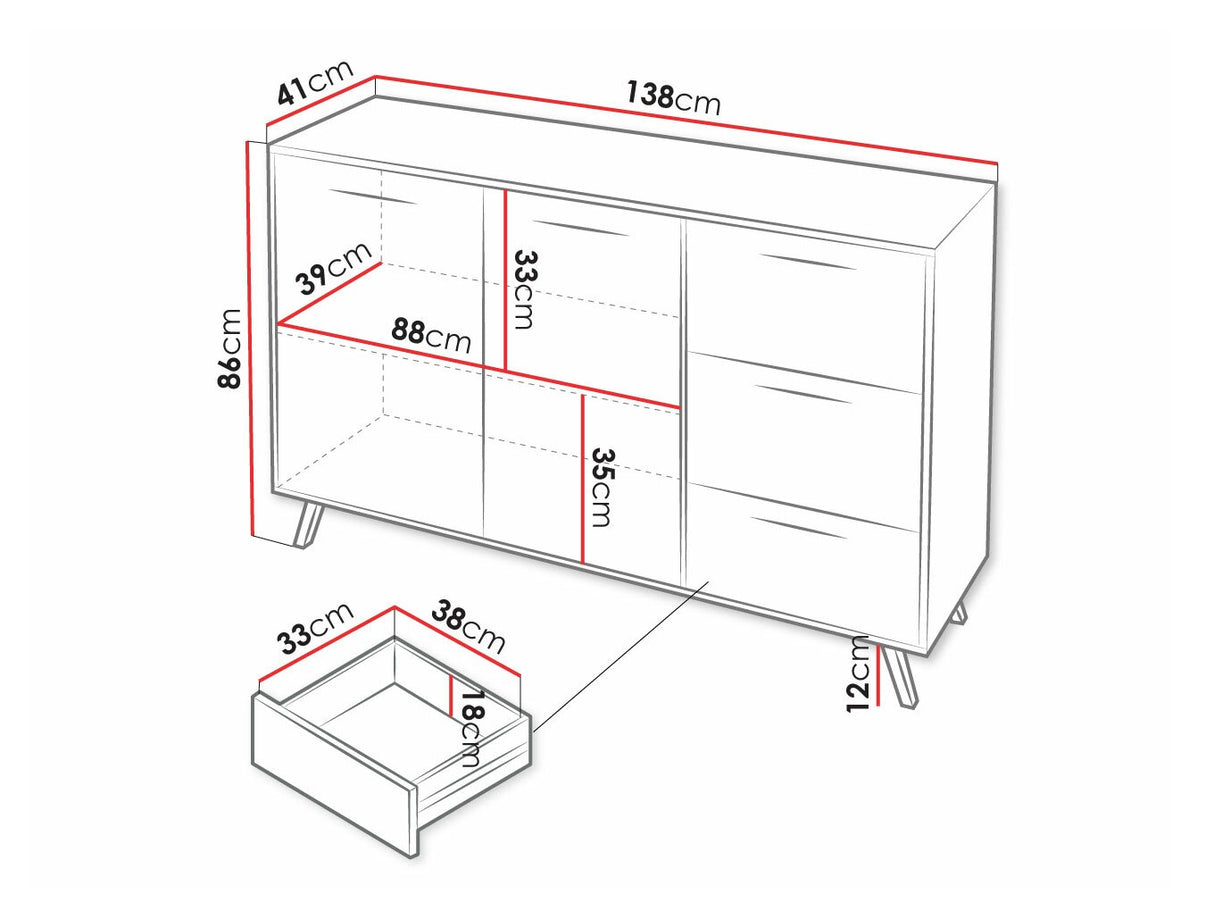 Komód KOS DAB ARTISAN 4442336