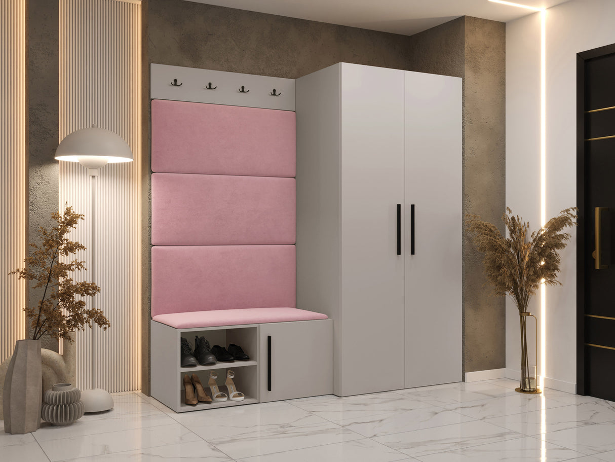 Előszoba garnitúra Garderoba MEDI I, Keret színe: Kasmír, Puha falpanel színe: Manila 09 4451530