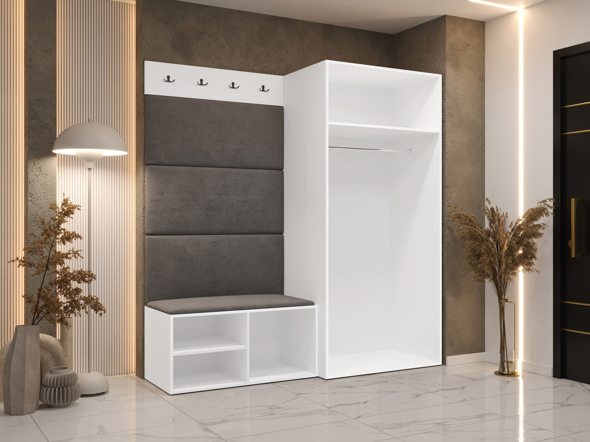 Előszoba garnitúra Garderoba MEDI I, Keret színe: Kasmír, Puha falpanel színe: Manila 09 4451614