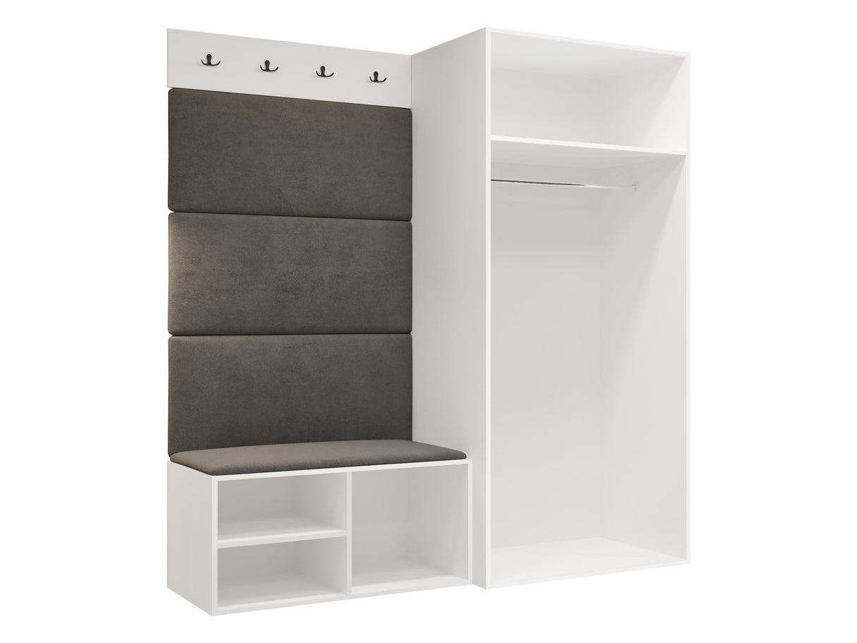 Előszoba garnitúra Garderoba MEDI I, Keret színe: Kasmír, Puha falpanel színe: Manila 09 4451615