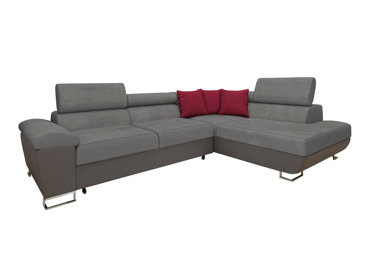 Sarokkanapé Kiságyere (Alvin), Szín: Soft 029 + Uttario Velvet 2971 + Kronos 02, Változatok: Jobb 4454879