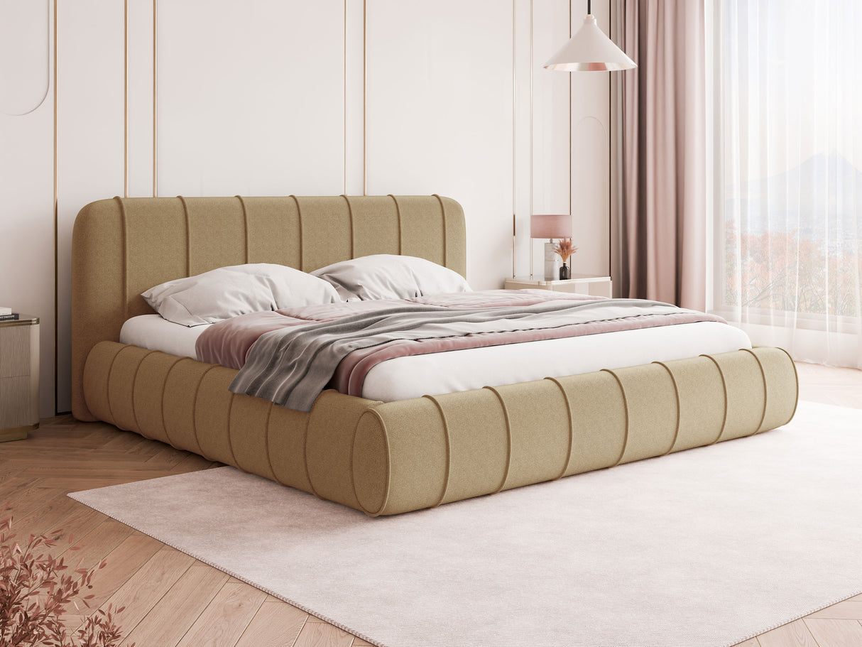 Ágy SLIM XI ślizgi, Szín: Kronos 35, Alvó felület mérete: 140 x 200 cm