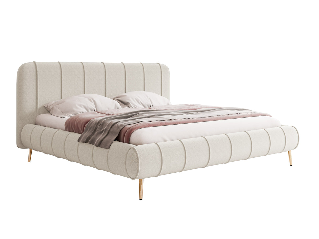 Ágy SLIM XI złote nemgi, Szín: Kronos 38, Alvó felület mérete: 200 x 200 cm