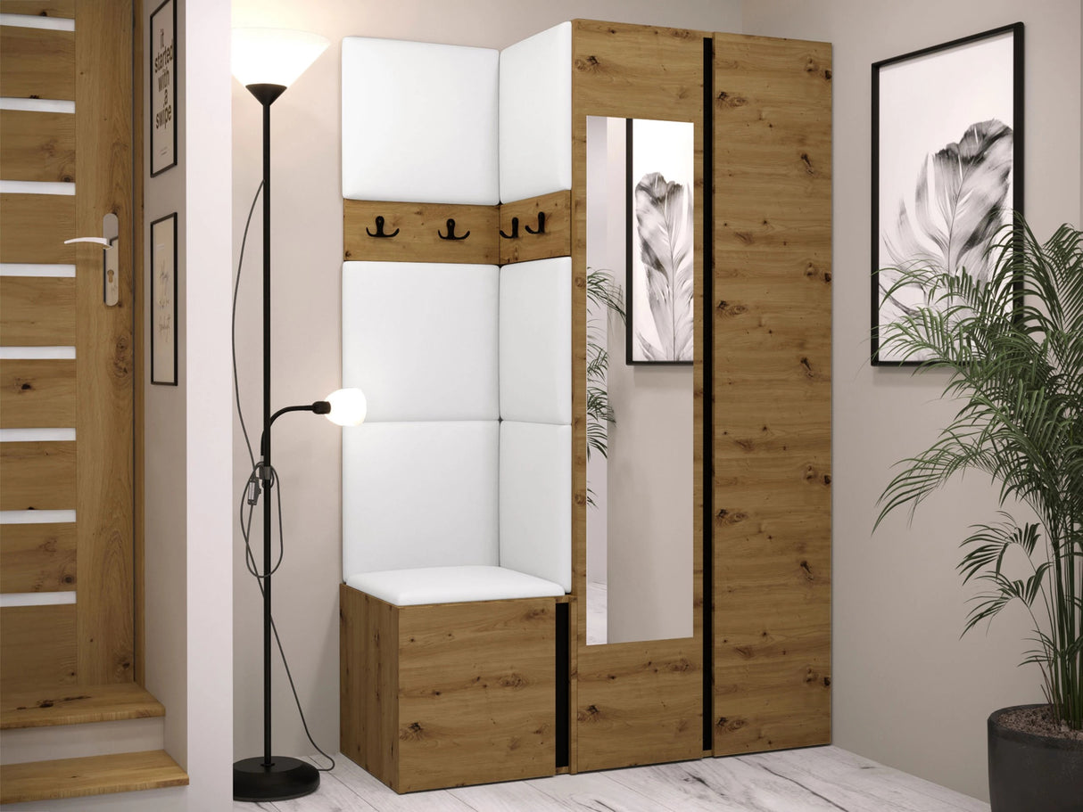 Előszoba garnitúra ORION XXVI (Tavasz XXVI), Keret színe: Artisan tölgy +, Puha falpanel színe: Soft 017 4478669